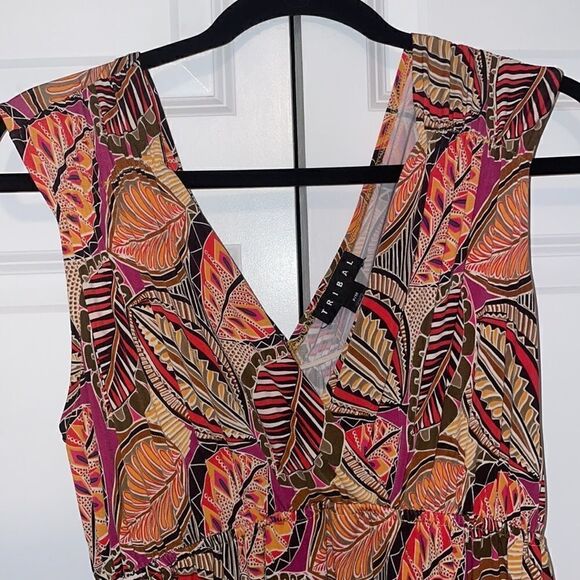 Tribal maxi dress size medium petite - Picture 4 of 7